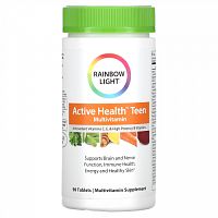 Rainbow Light, Active Health, для подростков, 90 таблеток