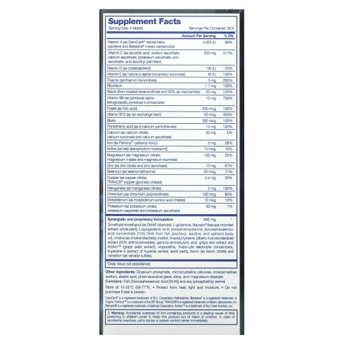 Focus Factor, Питание для мозга, 90 таблеток фото 2