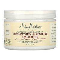 SheaMoisture, Strengthen & Restore Smoothie, Jamaican Black Castor Oil, 12 oz (340 g)