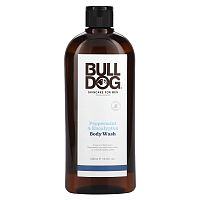 Bulldog Skincare For Men, Body Wash, Peppermint & Eucalyptus, 16.9 fl oz (500 ml)