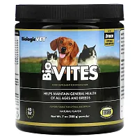 Flora, BiologicVet, BioVites, For Dogs &amp; Cats, Natural, 7 oz (200 g)
