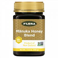 Flora, Manuka Honey Blend, MGO 30+, 17.6 oz (500 g)