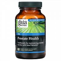 Gaia Herbs, Средство для поддержания здоровья простаты, 120 веганских капсул Phyto-Cap