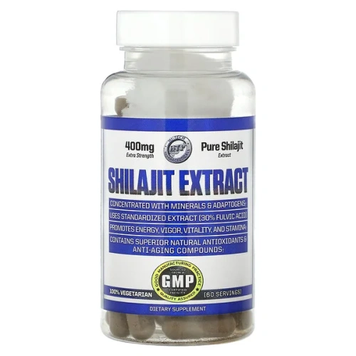 Hi Tech Pharmaceuticals, Shilajit Extract, 400 mg, 60 Veggie Capsules