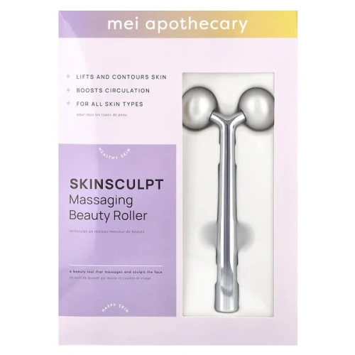 Mei Apothecary, Skinsculpt, Massaging Beauty Roller, 1 Roller