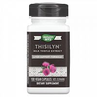 Nature's Way, Thisilyn, формула для поддержки печени, 100 капсул