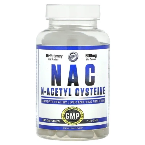 Hi Tech Pharmaceuticals, NAC, 600 mg, 100 Capsules
