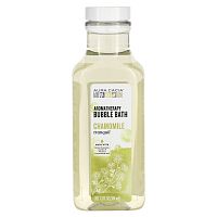 Aura Cacia, Ароматерапевтическая пена для ванны, успокаивающая ромашка, 13 жидких унций (384 мл)