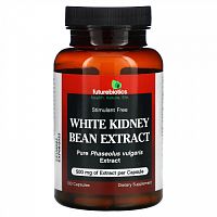 Futurebiotics, экстракт белой фасоли, 100 капсул