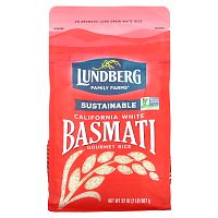 Lundberg, Калифорнийский белый рис басмати, 907 г (32 унции)