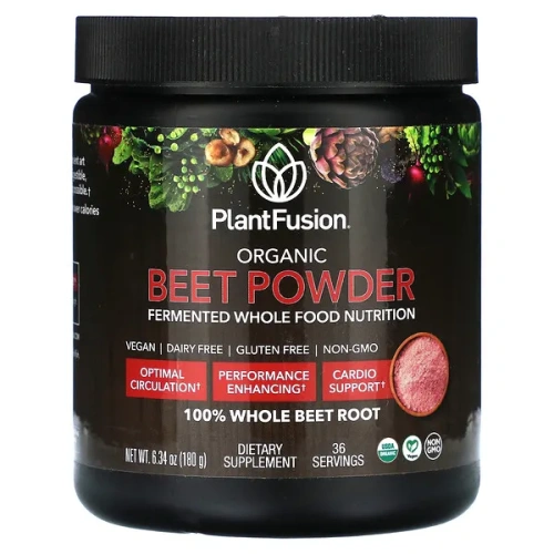 PlantFusion, Organic Beet Powder, 6.43 oz (180 g)