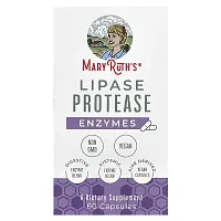 MaryRuth&#x27;s, Lipase Protease Enzymes, 60 Capsules