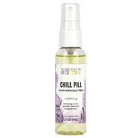 Aura Cacia, Chill Pill мист Essential Solutions, 2 жидких унции (59 мл)