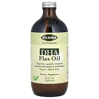Flora, DHA Flax Oil, 17 fl oz (500 ml)
