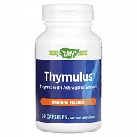 Nature's Way, Thymulus, для укрепления иммунитета, 60 капсул