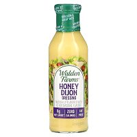 Walden Farms, Медово-дижонский соус, 12 жидких унций (355 мл)