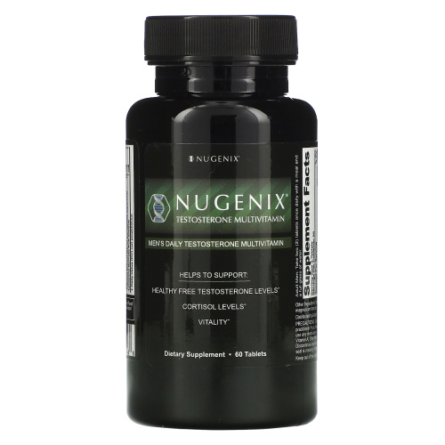 Nugenix, Men's Daily Testosterone Multivitamin, 60 Tablets фото 3