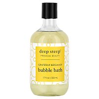 Deep Steep, Жемчужная ванна, грейпфрут и бергамот, 503 мл (17 жидк. Унций)