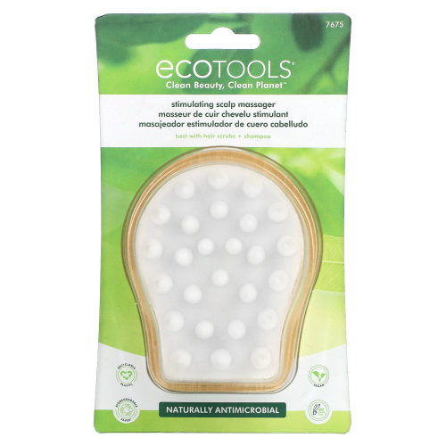 EcoTools, Стимулирующий массажер для кожи головы, 1 шт. фото 2