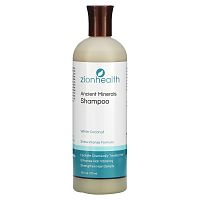 Zion Health, Adama, Шампунь с древними минералами, Белый кокос, 16 fl oz (473 мл)