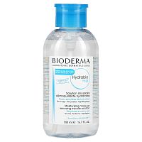 Bioderma, Hydrabio H2O, увлажняющий раствор мицелл для снятия макияжа, 500 мл (16,7 жидк. Унции)
