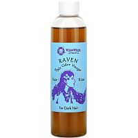 WiseWays Herbals, Raven, Apple Cider Vinegar Hair Rinse, For Dark Hair, 8 oz (236 ml)