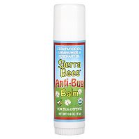 Sierra Bees, бальзам-стик против насекомых, масло кедрового дерева, герани и розмарина, 17 г (0,6 унции)