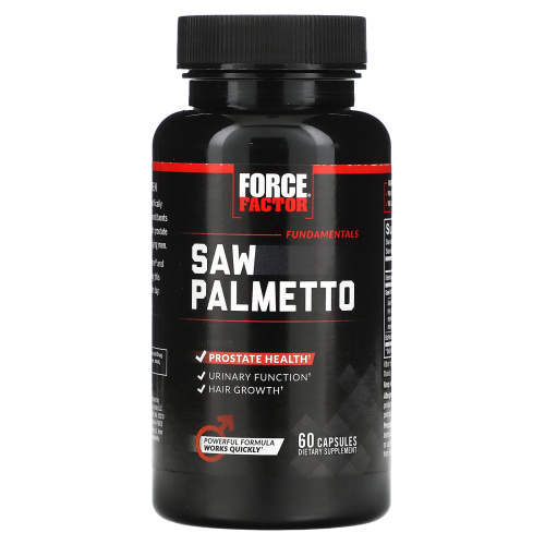 Force Factor, Fundamentals, сереноя, 60 капсул фото 3