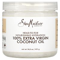SheaMoisture, Head-To-Toe Nourishing Hydration, 100% Extra Virgin Coconut Oil, 15 fl oz (444 ml)