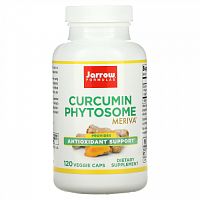 Jarrow Formulas, фитосомы куркумина, 500 мг, 120 вегетарианских капсул