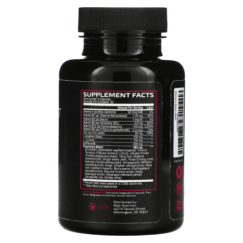 Nobi Nutrition, Women's Boost, 60 капсул фото 2