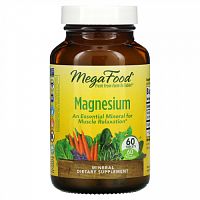 MegaFood, магний, 60 таблеток