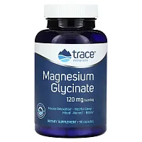Trace Minerals ®, Magnesium Glycinate, 120 mg, 90 Capsules