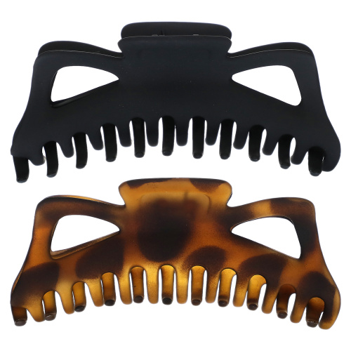 Kitsch, Клипсы Jumbo Classic Claw, Black & Tort, 2 шт. фото 3
