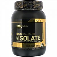 Optimum Nutrition, Gold Standard 100% Isolate, изолят, шоколадный вкус, 744 г (1,64 фунта)