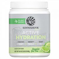 Sunwarrior, Sport, активное увлажнение, огурец и лайм, 480 г (16,9 унции)