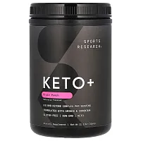 Sports Research, Keto Plus, Fruit Punch, 11.1 oz (315 g)