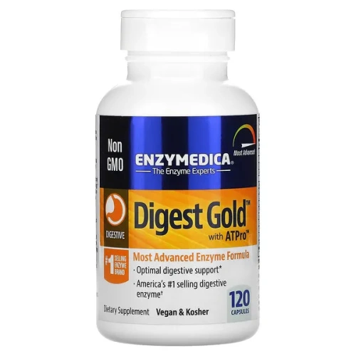 Enzymedica, Digest Gold with ATPro, 120 Capsules