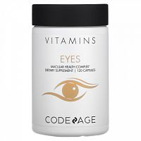 Codeage, витамины для здоровья глаз+, 120 капсул