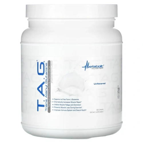 Metabolic Nutrition, T.A.G., Unflavored, 400 g