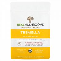 Real Mushrooms, Tremella, органический экстракт грибов в порошке, 60 г (2,12 унции)