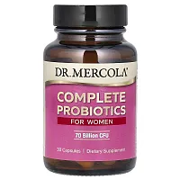 Dr. Mercola, Complete Probiotics for Women, 70 Billion CFU, 30 Capsules