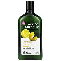 Avalon Organics, очищающий шампунь, лимон, 325 мл (11 жидк. унций)