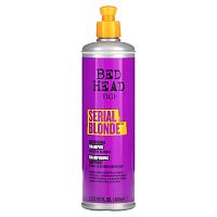 TIGI, Bed Head, Serial Blonde, восстанавливающий шампунь, для дерзких блондинок, 400 мл (13,53 жидк. Унции)