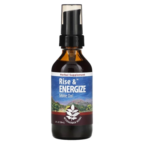 WishGarden Herbs, Rise &amp; Energize, 2 fl oz (59 ml)