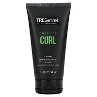 Tresemme, One Step Curl, крем 5 в 1, для густых, вьющихся волос, 148 мл (5 жидк. Унций)