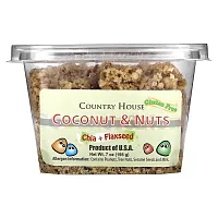 Country House, Coconut &amp; Nuts, Chia + Flaxseed, 7 oz (198 g)