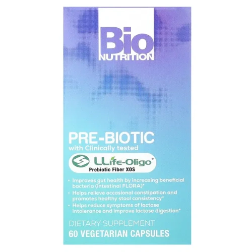 Bio Nutrition, Pre-Biotic, 60 Vegetarian Capsules