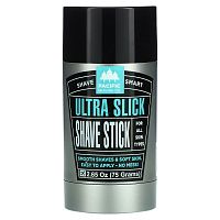 Pacific Shaving Company, Палочка для бритья Ultra Slick, 75 г (2,65 унции)