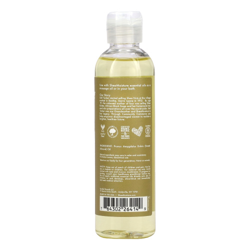 SheaMoisture, Масло сладкого миндаля, 118 мл (4 жидк. Унции) фото 2